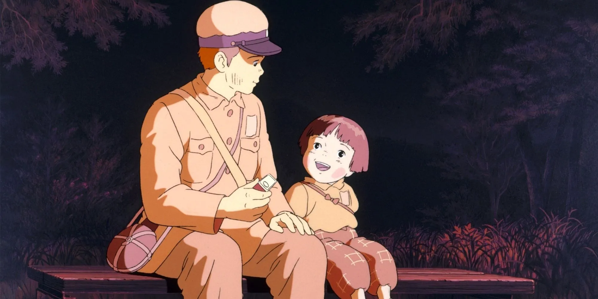 Anh em Seita và Setsuko từ Grave of the Fireflies cùng trò chuyện