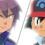 Ash Ketchum và Paul đối mặt nhau trong trận đấu Pokemon