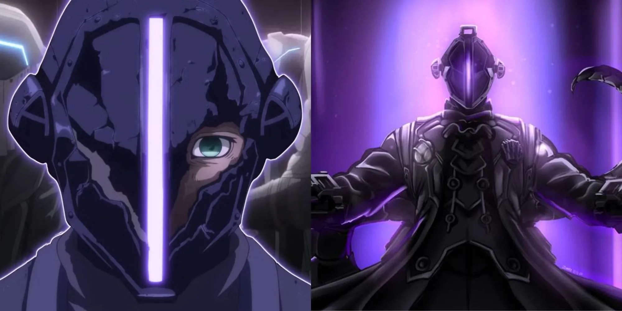 Bondrewd trong bộ trang phục đặc trưng với chiếc mũ bí ẩn trong Made in Abyss