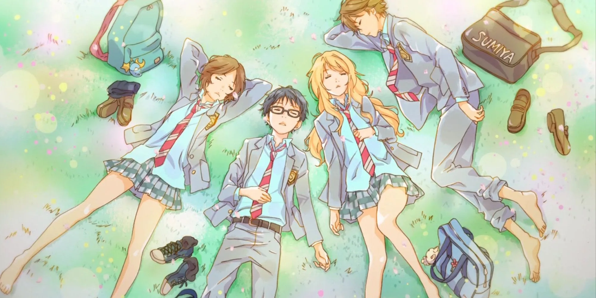 Các nhân vật chính của Your Lie in April