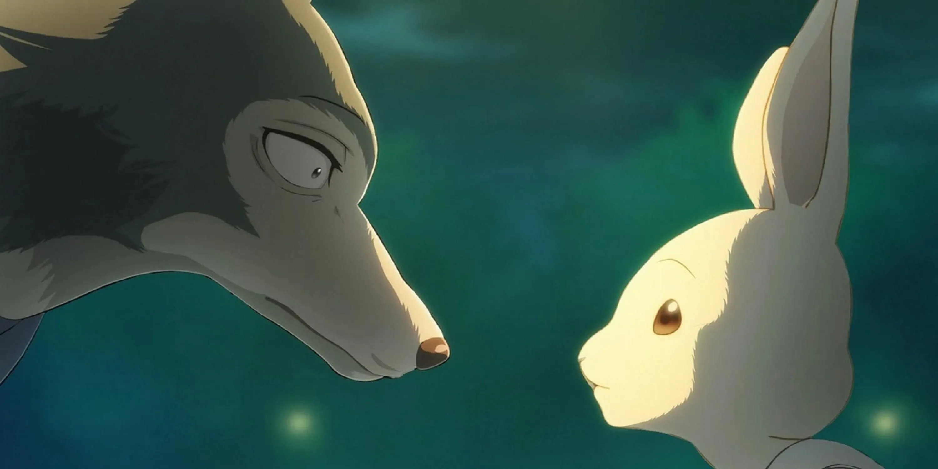 Các nhân vật chính trong anime Beastars: Legoshi, Haru và Louis