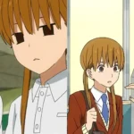 Cặp đôi Haru Yoshida và Shizuku Mizutani trong anime My Little Monster