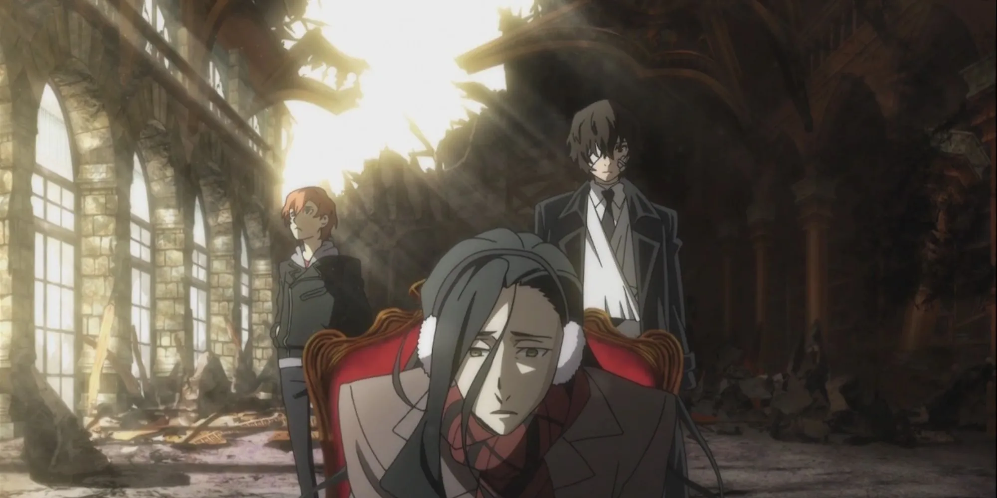 Chuuya Nakahara và Osamu Dazai trong Bungo Stray Dogs
