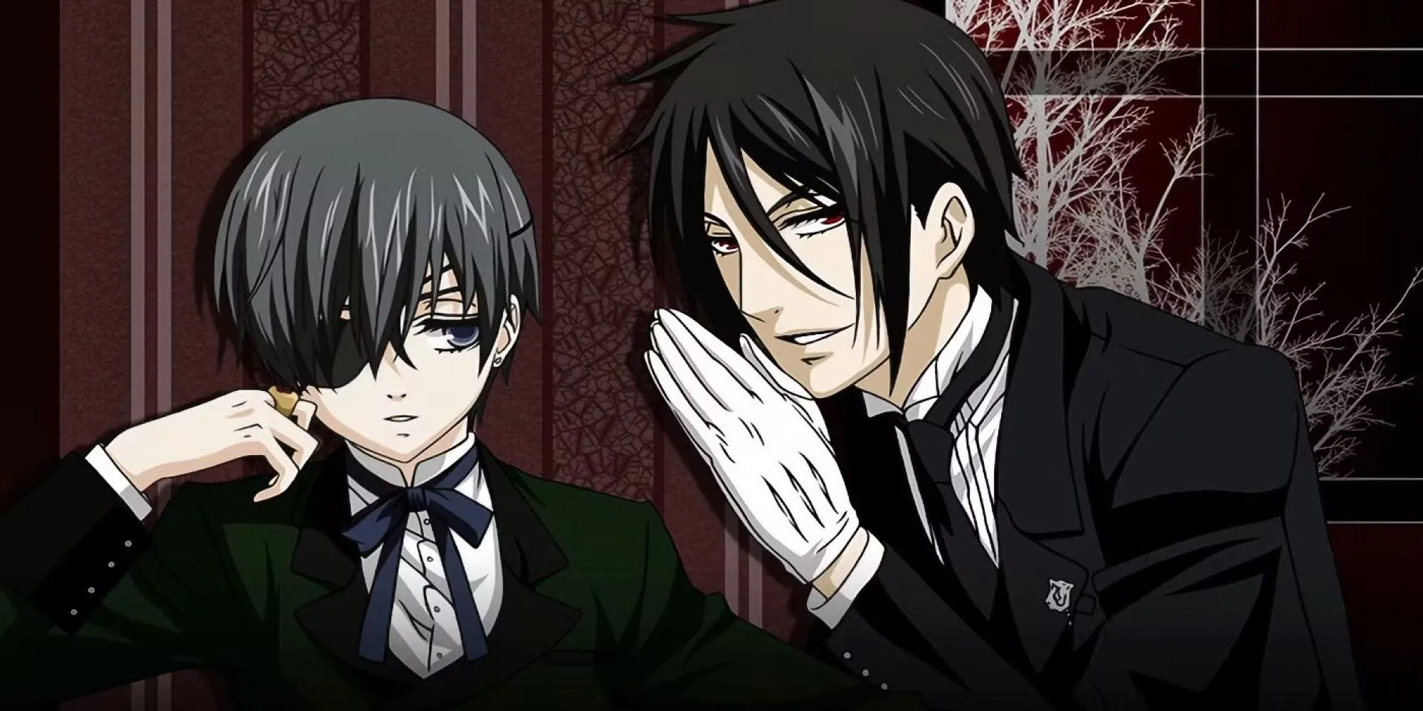 Ciel Phantomhive và quản gia quỷ Sebastian Michaelis trong Black Butler