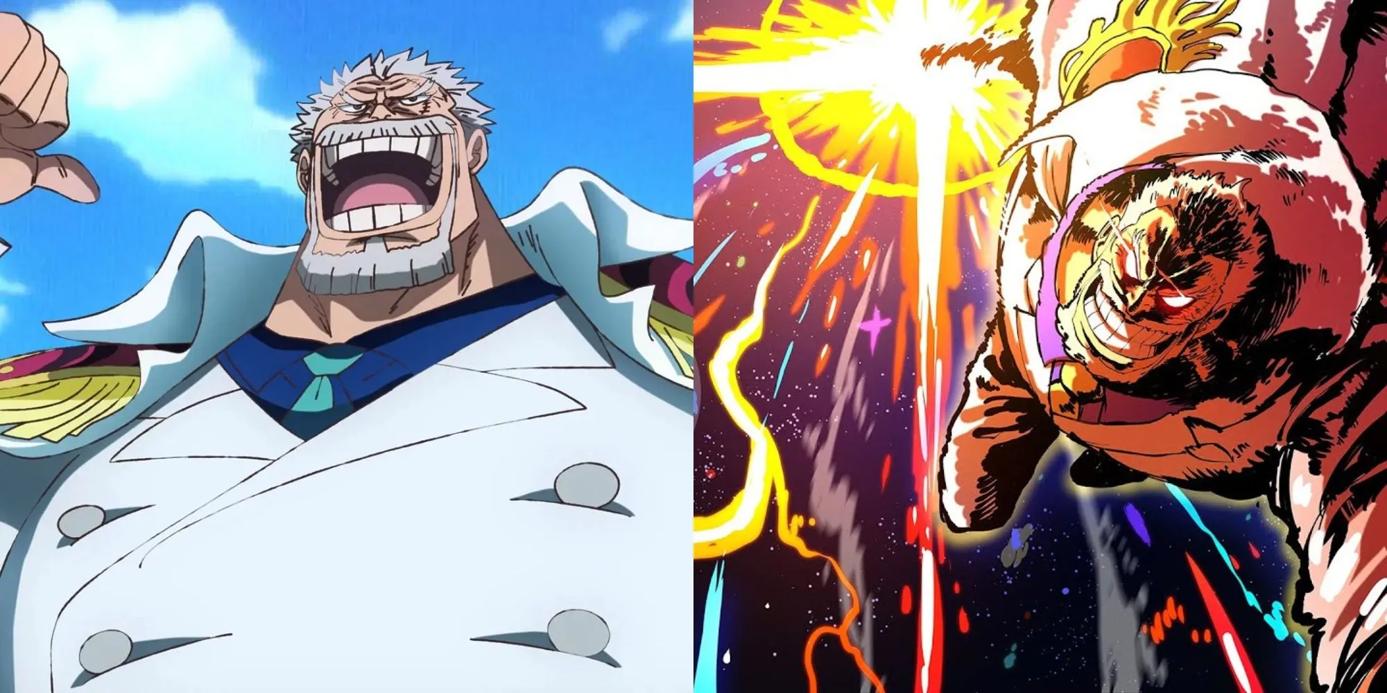Cú đấm Galaxy Impact của Monkey D. Garp san bằng thị trấn Hachinosu