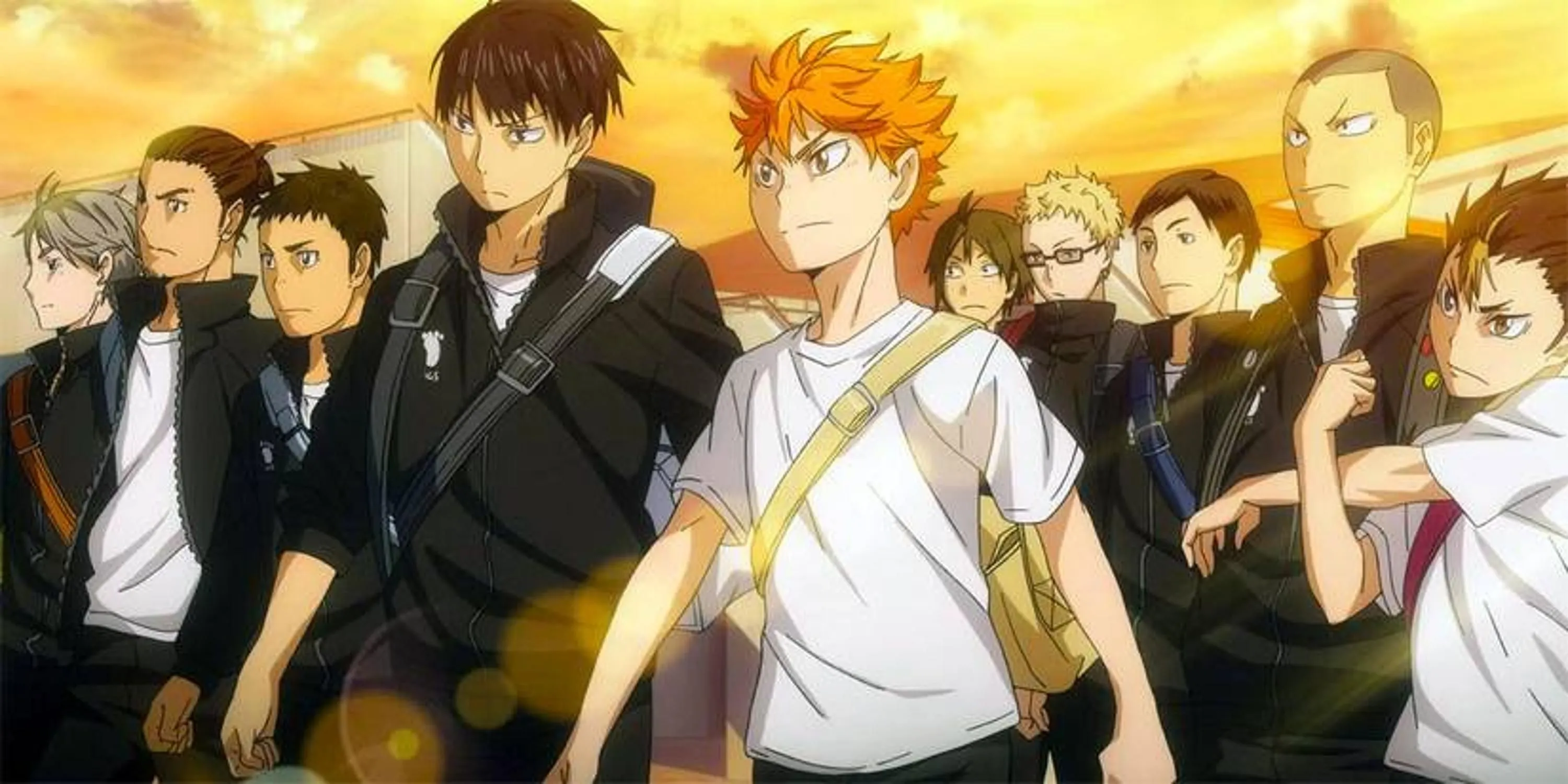 Đội bóng chuyền Karasuno trong anime thể thao Haikyuu!!