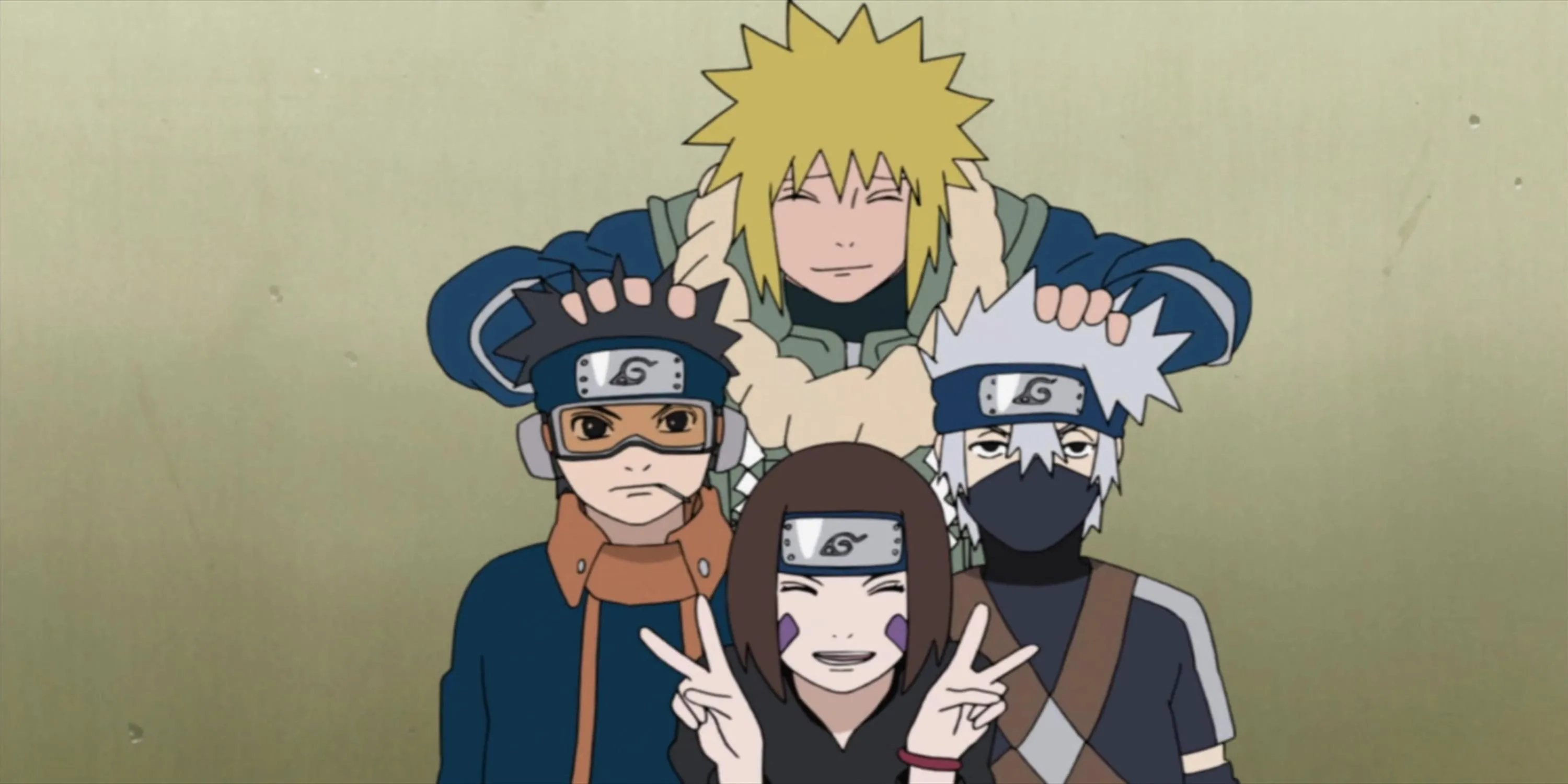 Đội của Kakashi Hatake thời trẻ trong Kakashi Gaiden