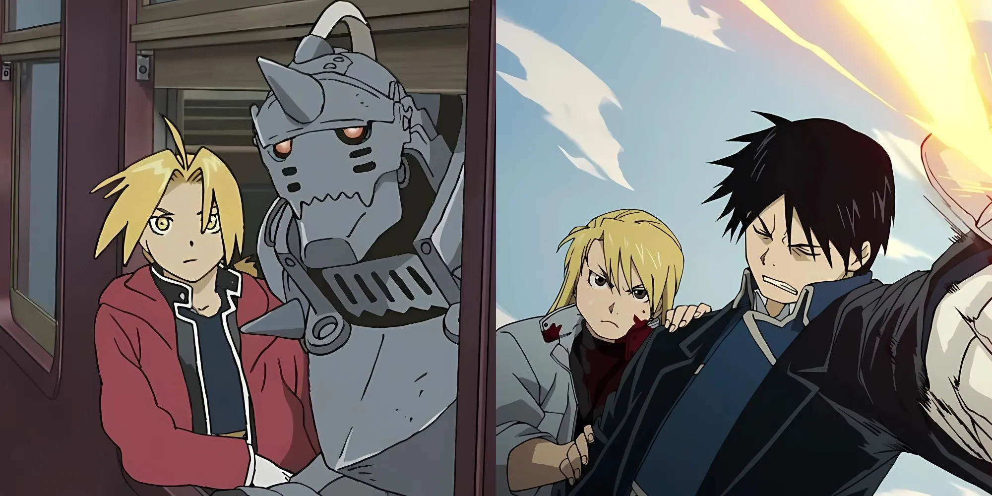Edward và Alphonse Elric, hai anh em nhà giả kim trong Fullmetal Alchemist Brotherhood, biểu tượng cho hành trình tìm kiếm kết thúc trọn vẹn.