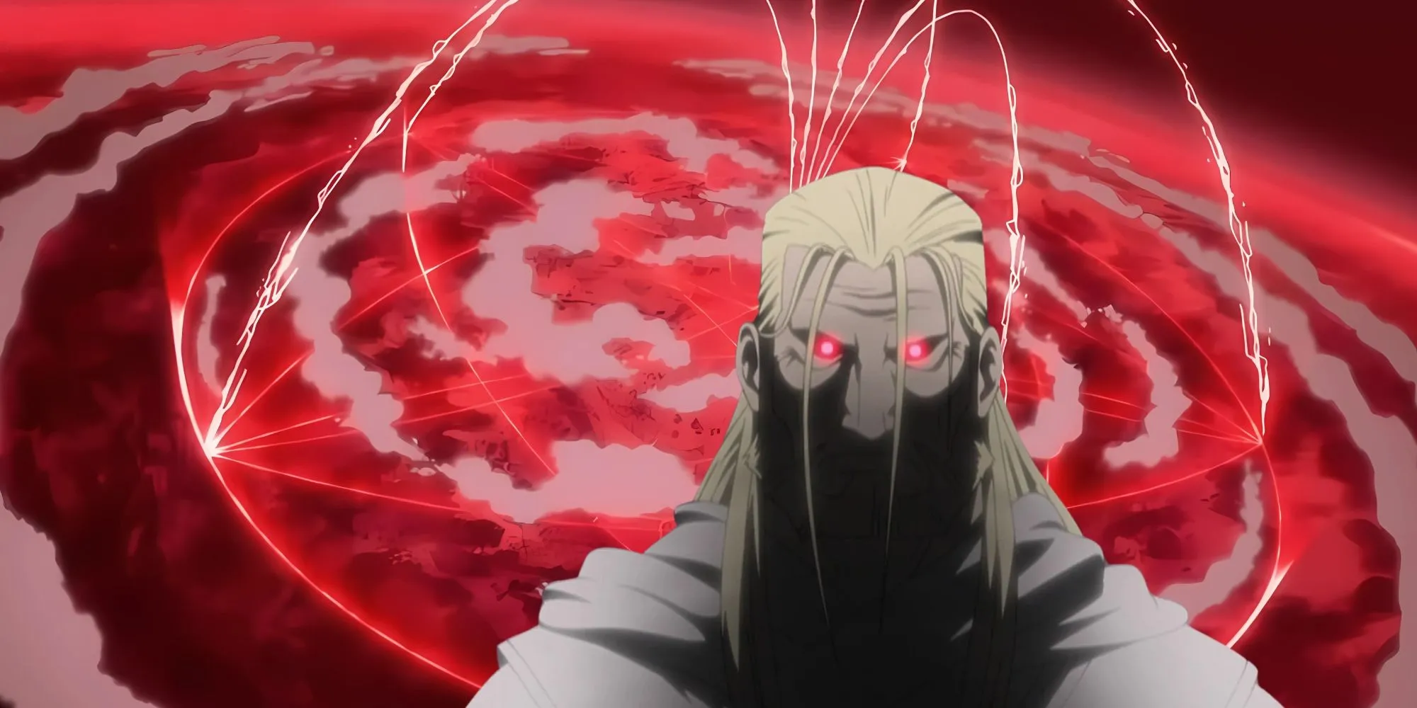Father trong Fullmetal Alchemist Brotherhood, biểu tượng của kế hoạch biến cả quốc gia thành vật hiến tế.