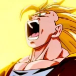 Goku biến hình Siêu Saiyan 3 trong Dragon Ball Z