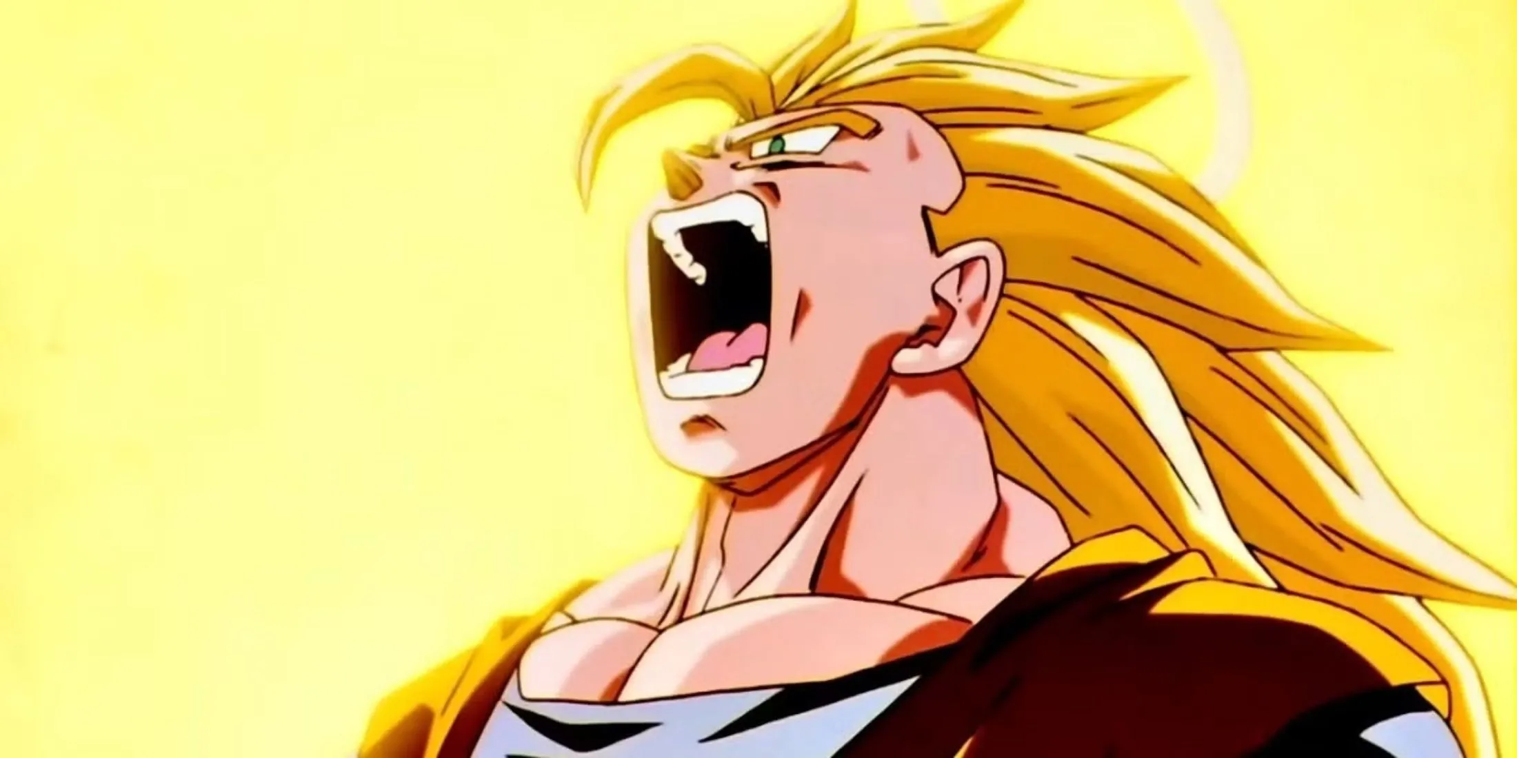 Goku biến hình Siêu Saiyan 3 trong Dragon Ball Z