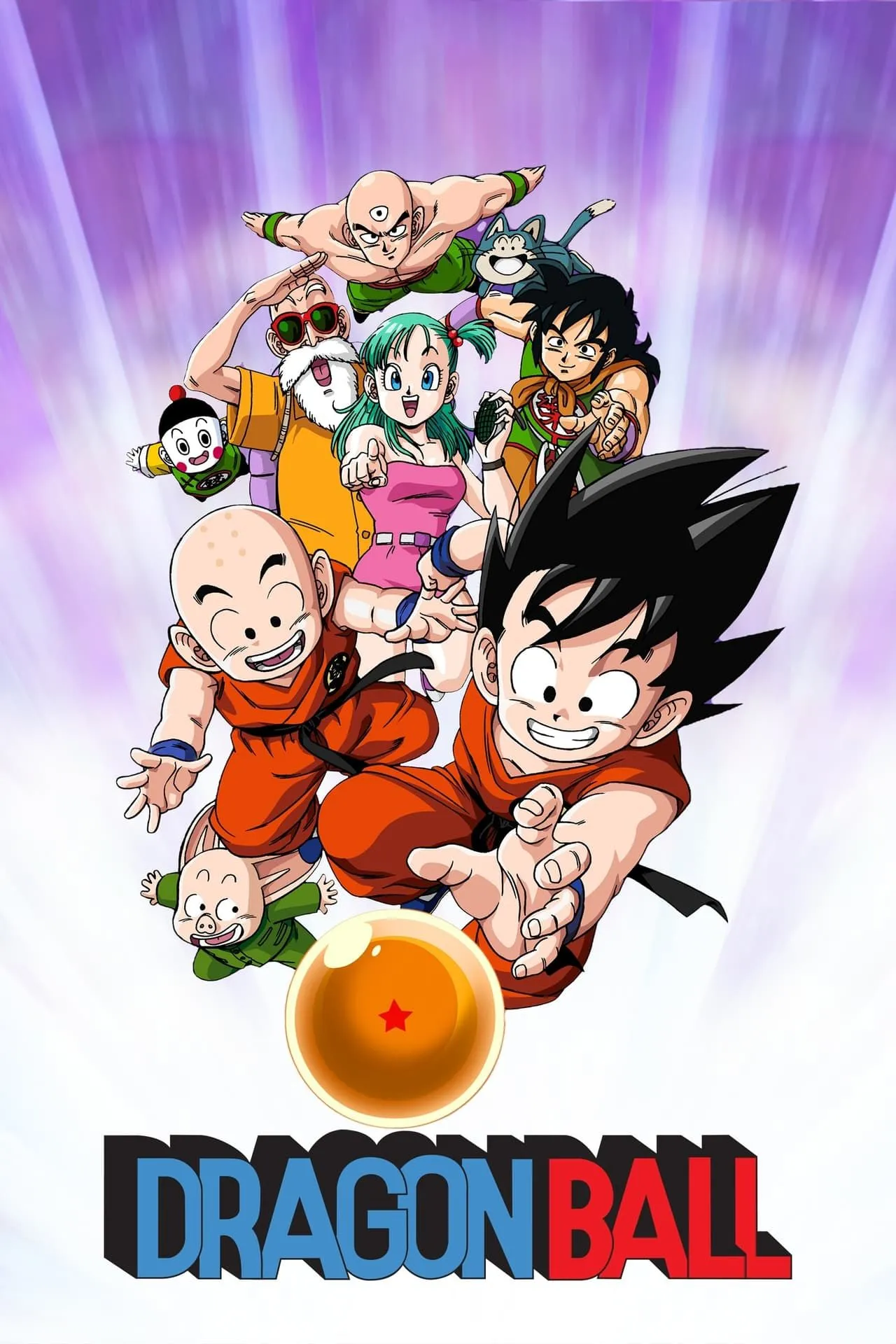 Goku và Bulma thời thơ ấu trong anime Dragon Ball (1986)