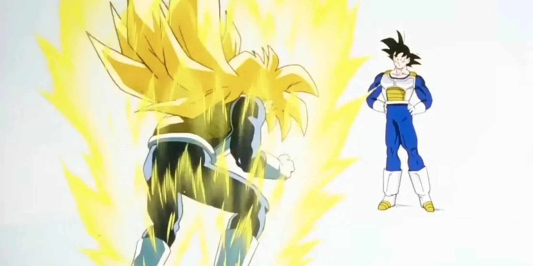 Goku và Gohan luyện tập trong Buồng Thời Gian Hyperbolic ở Dragon Ball Z