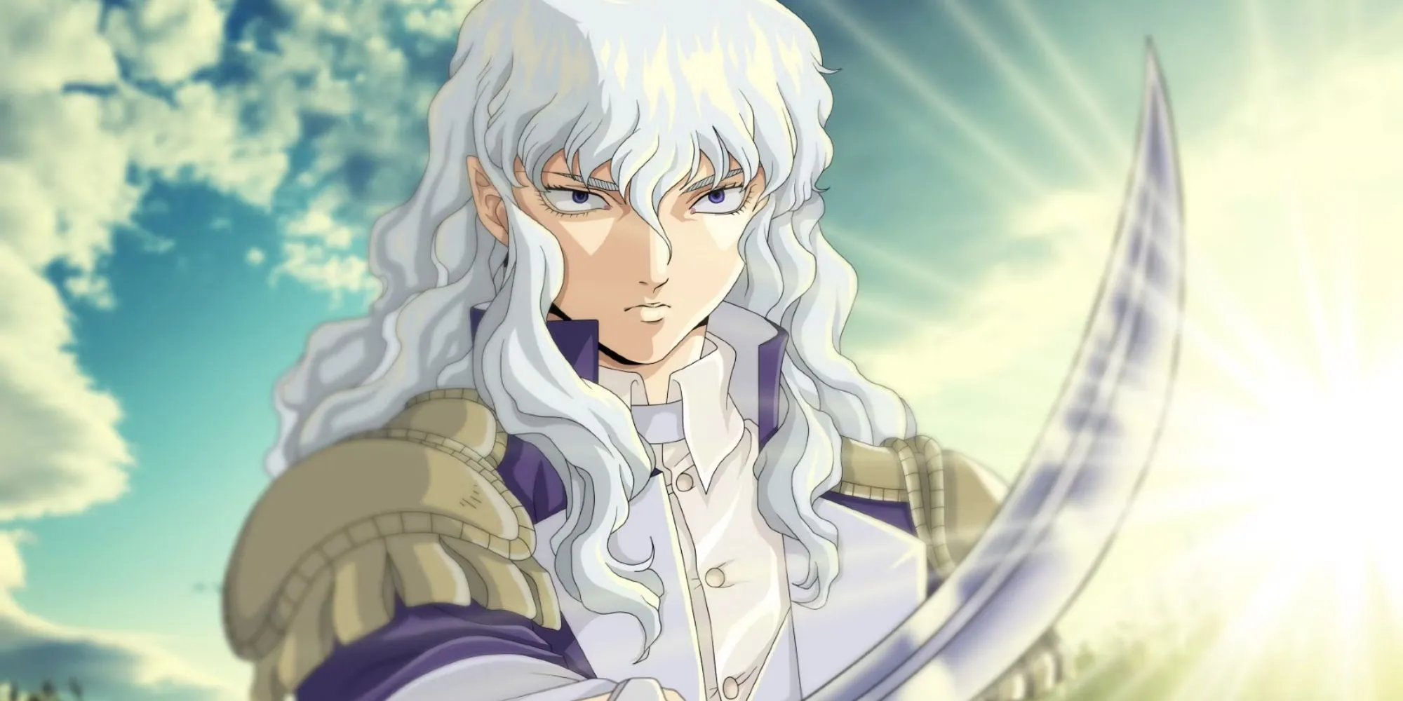 Griffith với vẻ ngoài quyến rũ và khí chất lãnh đạo từ Berserk