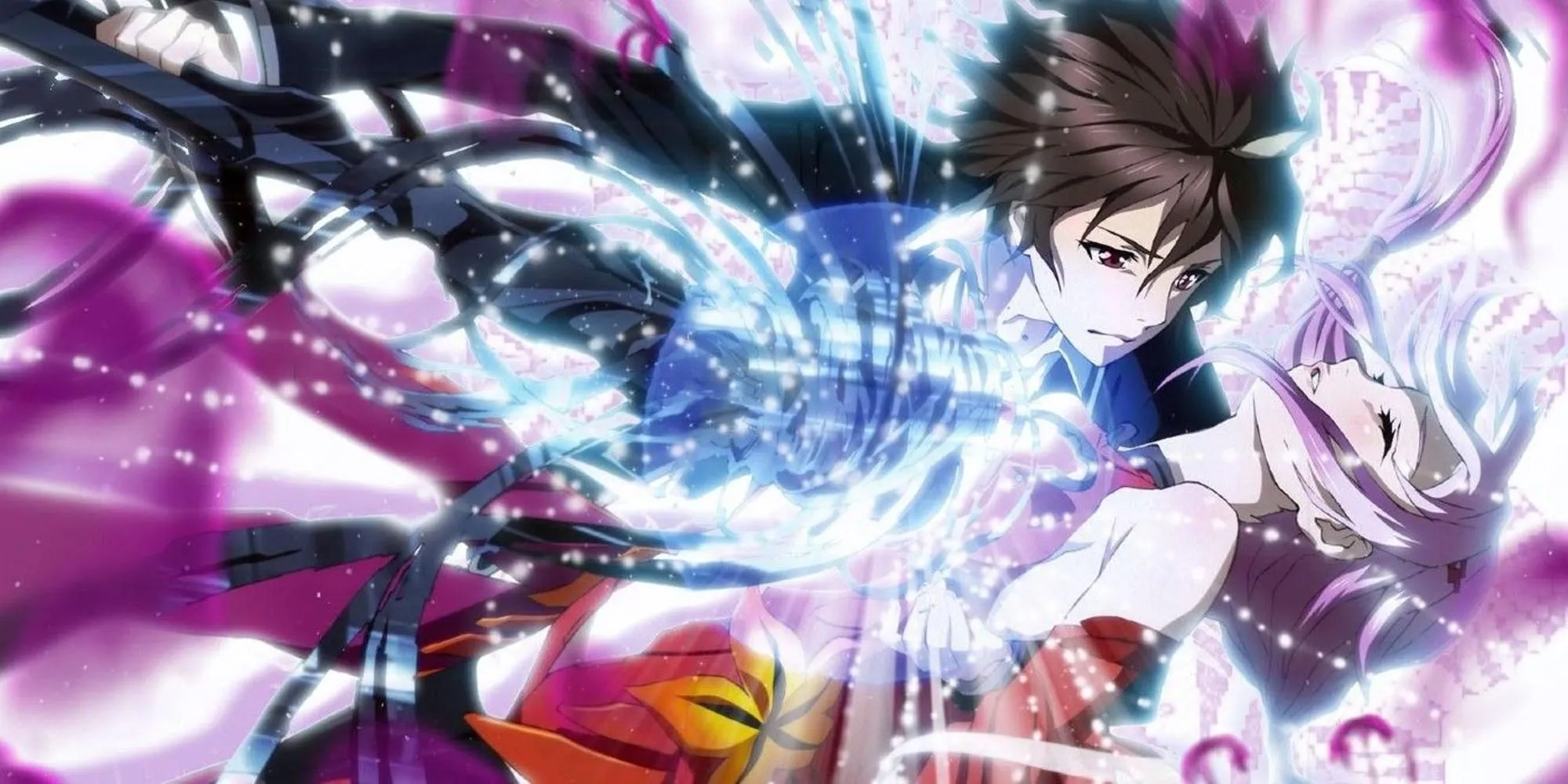 Guilty Crown: Shu Ouma và Inori Yuzuriha