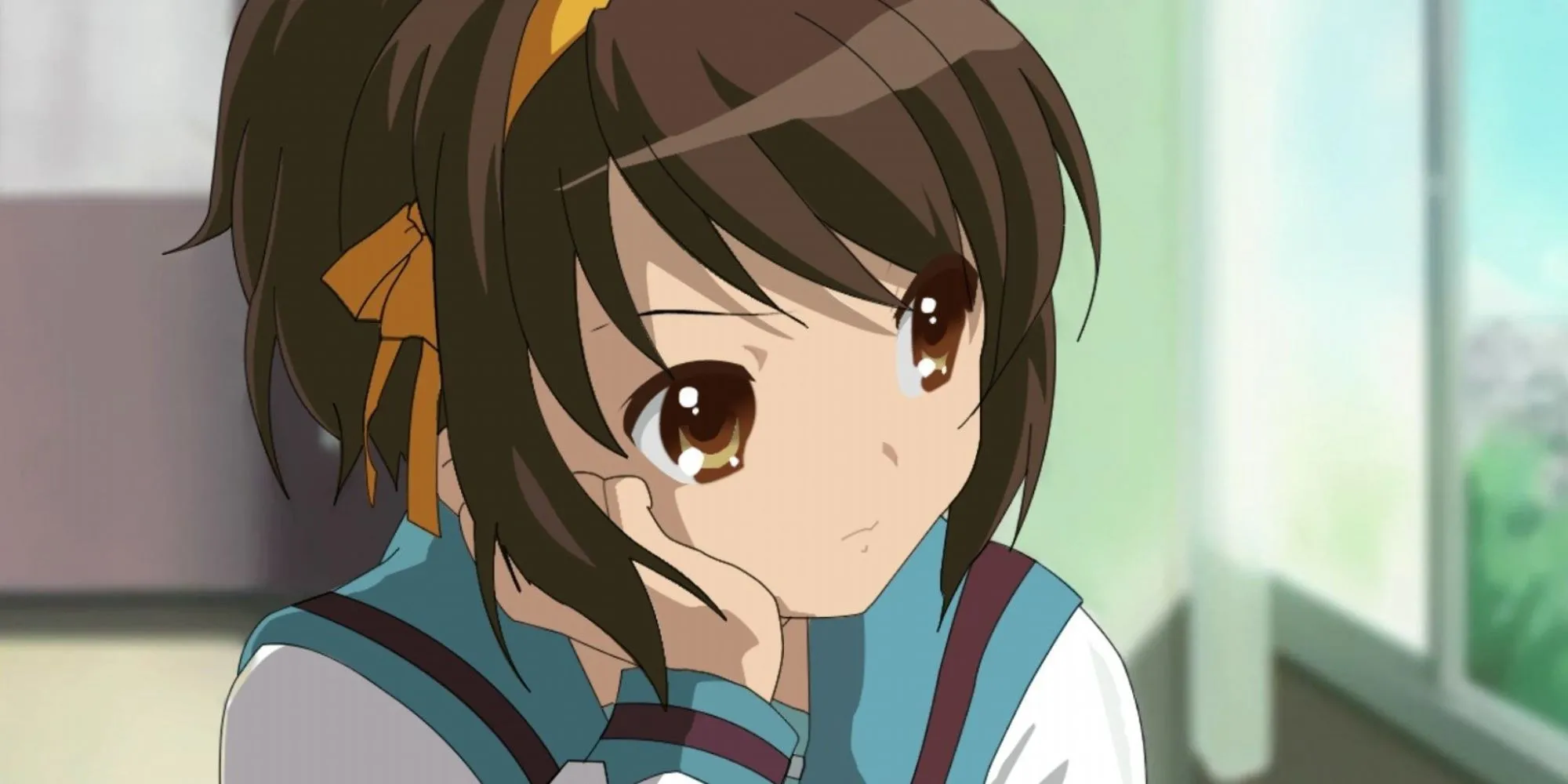 Haruhi Suzumiya với năng lực vô thức thay đổi thực tại, một trong những nhân vật nữ anime mạnh nhất