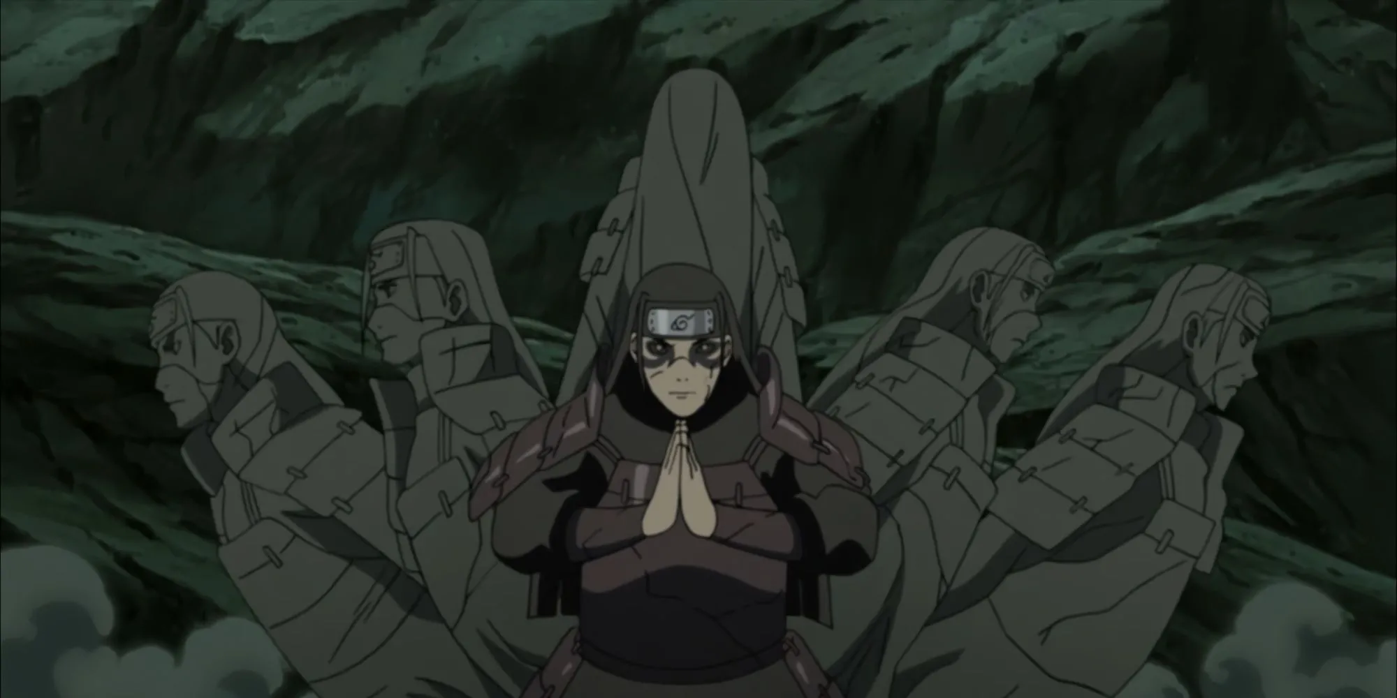 Hashirama Senju, Hokage Đệ Nhất, sử dụng Huyết Kế Giới Hạn Mộc Độn.