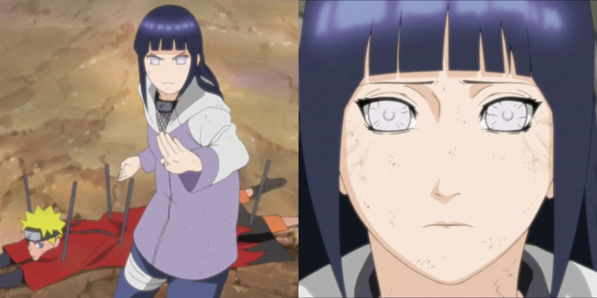 Hinata bảo vệ Naruto khỏi Pain và thổ lộ tình cảm, Naruto Shippuden tập 166