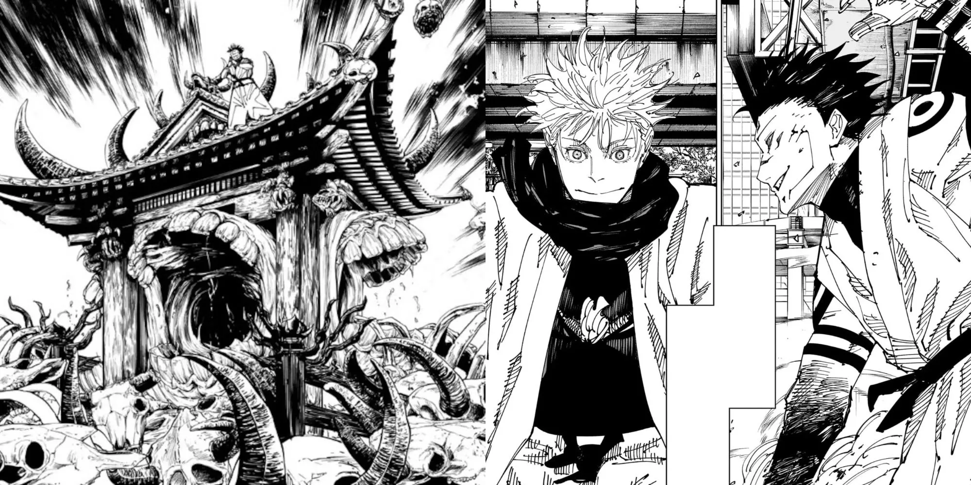 Hình ảnh bìa cho arc Đối Đầu Shinjuku: Gojo vs Sukuna trong Jujutsu Kaisen