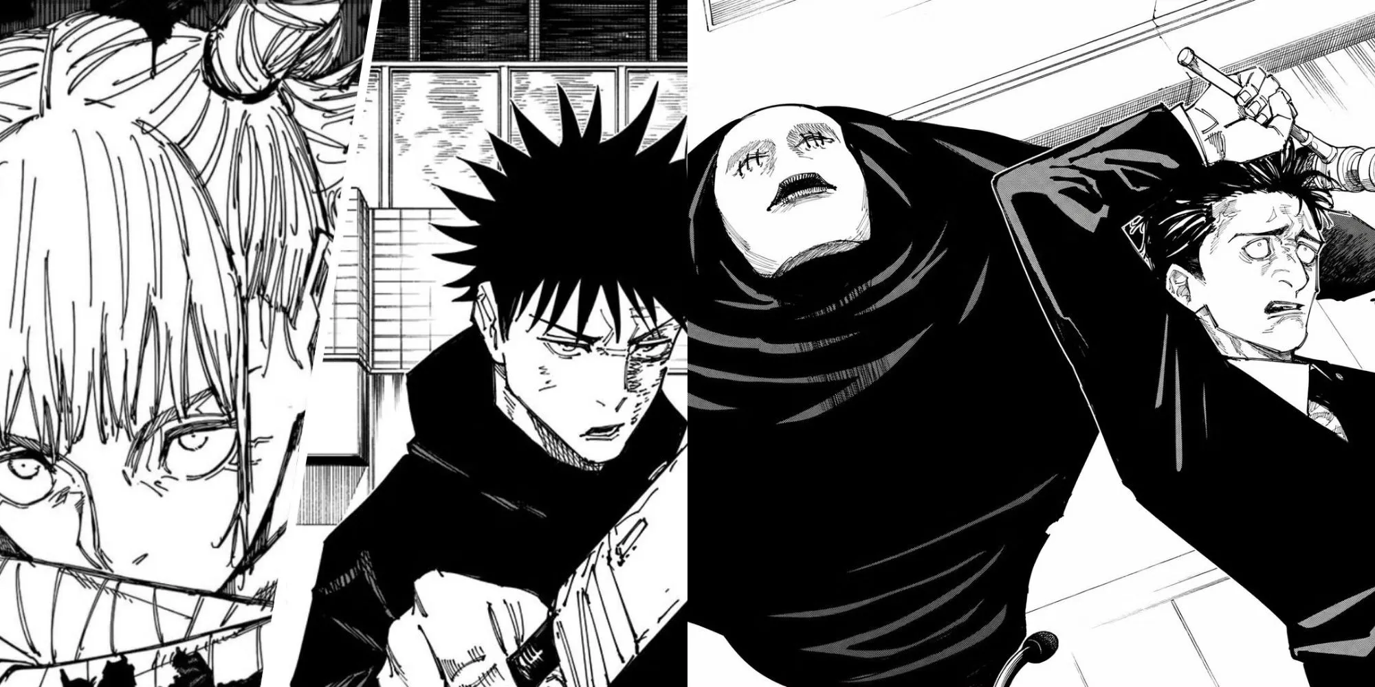 Hình ảnh bìa cho arc Trò Chơi Săn Lùng trong Jujutsu Kaisen