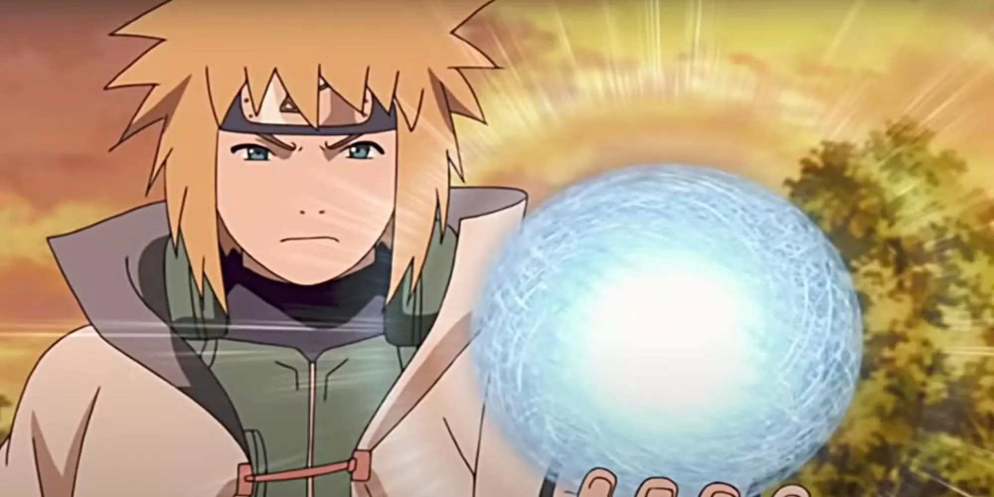 Hokage đệ Tứ Minato Namikaze sử dụng Rasengan trong Naruto