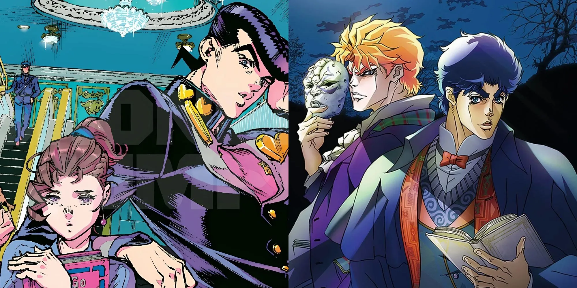 Jotaro Kujo và Star Platinum từ JoJo's Bizarre Adventure