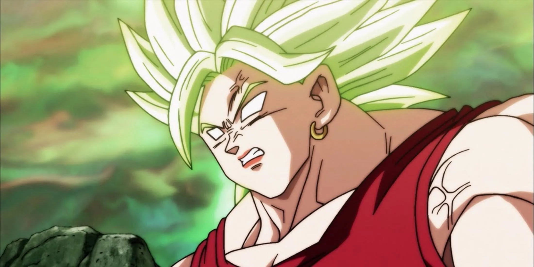 Kale trong trạng thái Super Saiyan trong Dragon Ball Super
