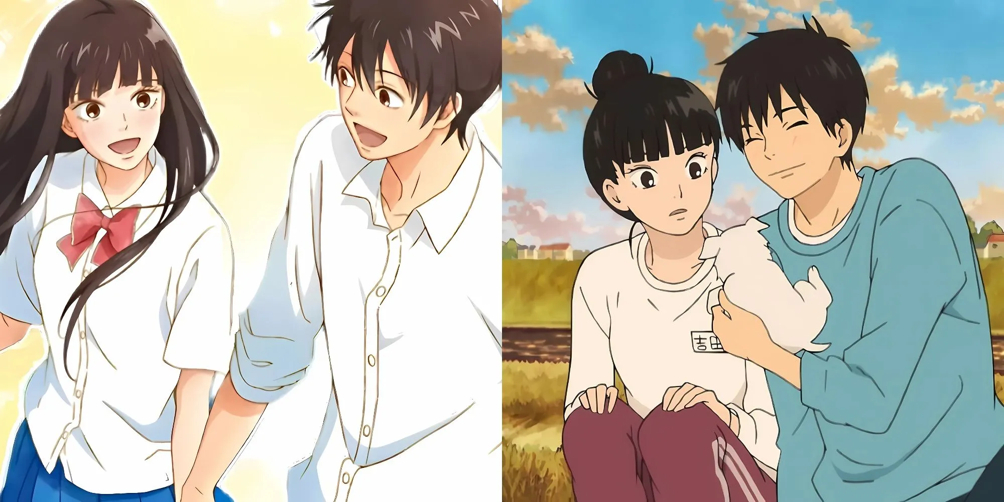 Kazehaya Shouta và Sawako Kuronuma trong anime Kimi ni Todoke