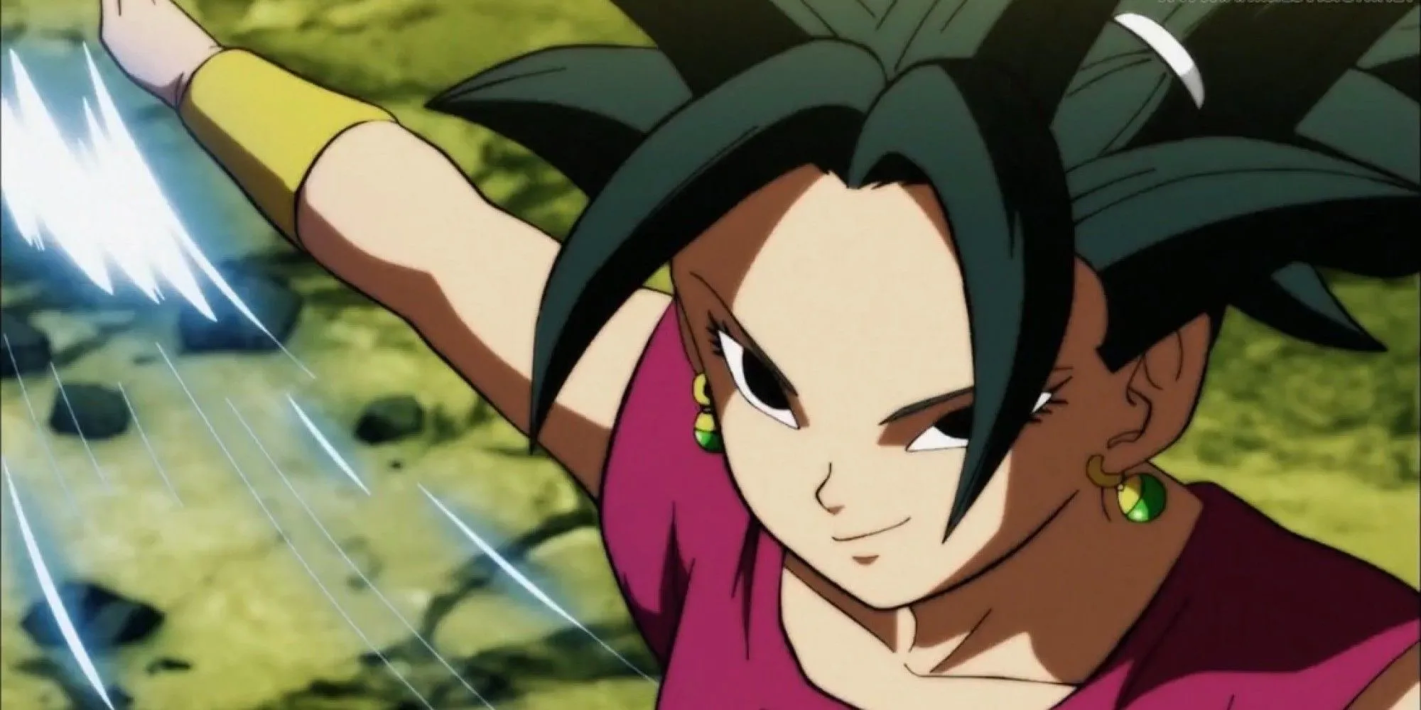 Kefla, hợp thể của Kale và Caulifla, thể hiện sức mạnh Saiyan phi thường trong Dragon Ball Super