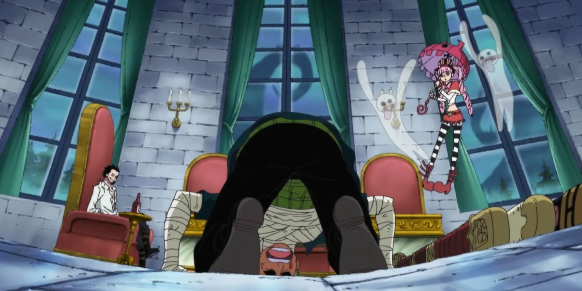 Kiếm sĩ vĩ đại nhất thế giới Mihawk và kiếm sĩ tương lai Zoro