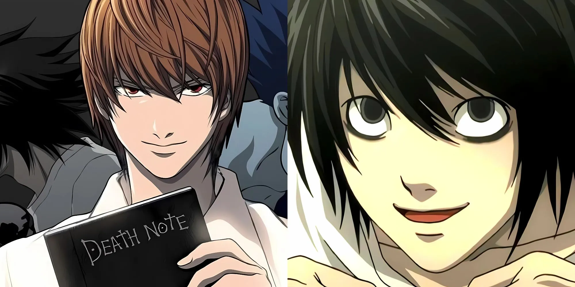 Light Yagami sử dụng Cuốn Sổ Tử Thần trong Death Note, nhân vật chính của series với cái kết được định đoạt rõ ràng.