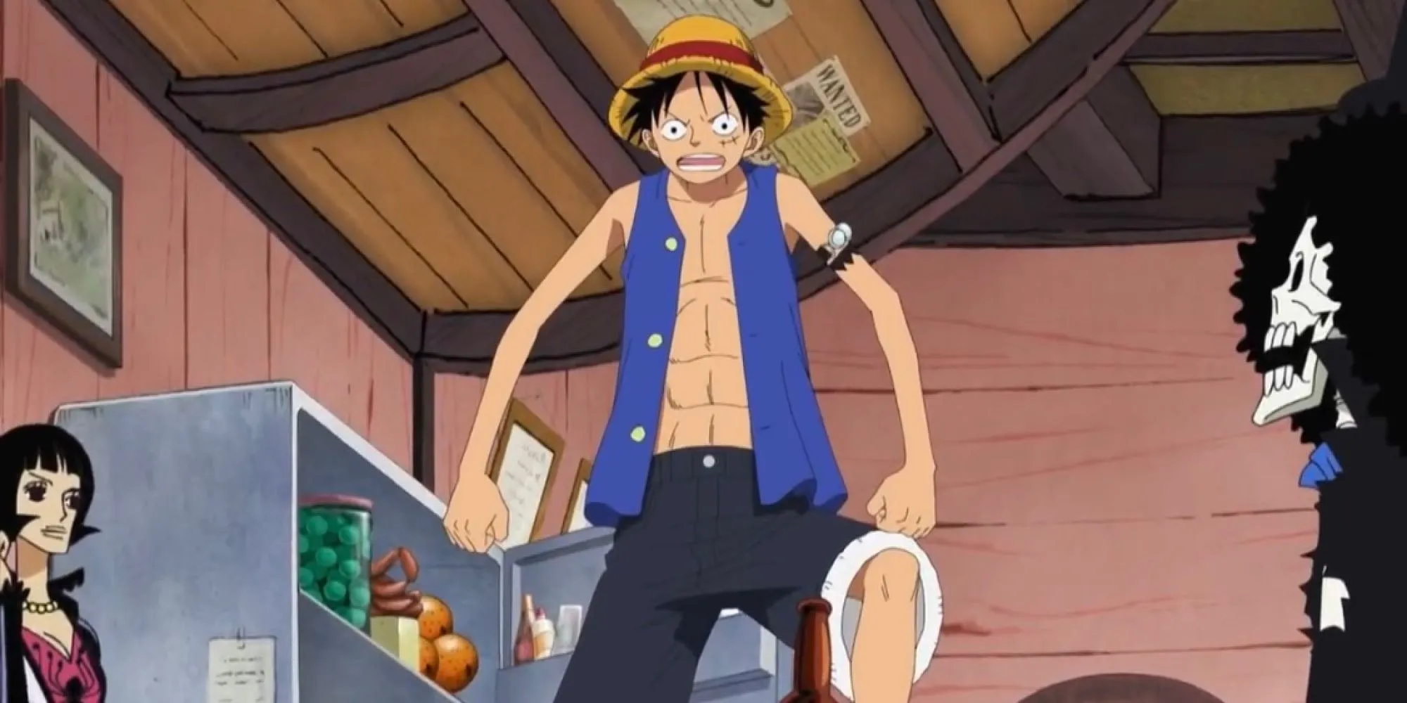 Luffy tại Quần đảo Sabaody, từ chối biết về kho báu One Piece