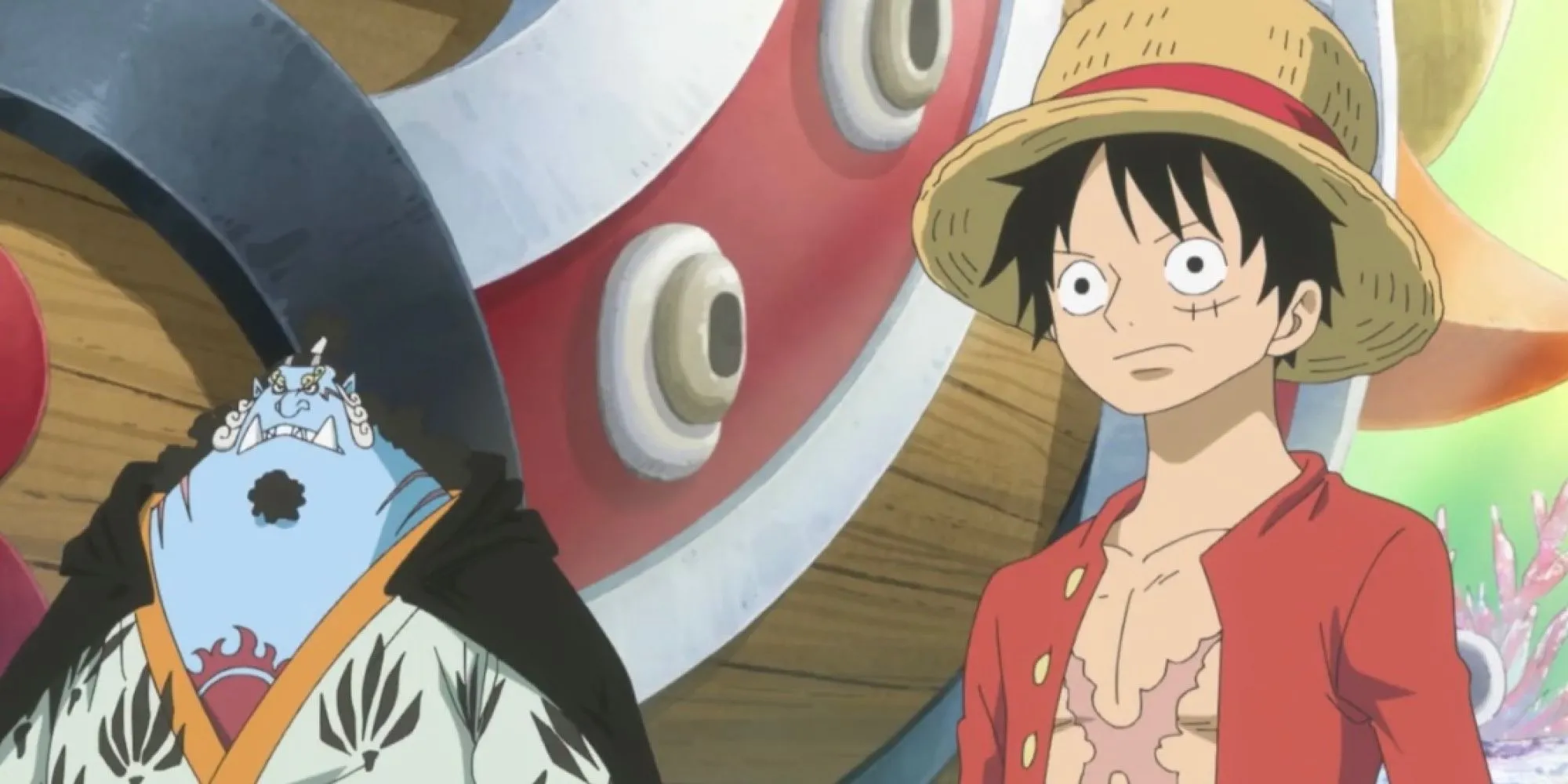 Luffy và Jinbe thảo luận về ý nghĩa của 'anh hùng' tại Đảo Người Cá