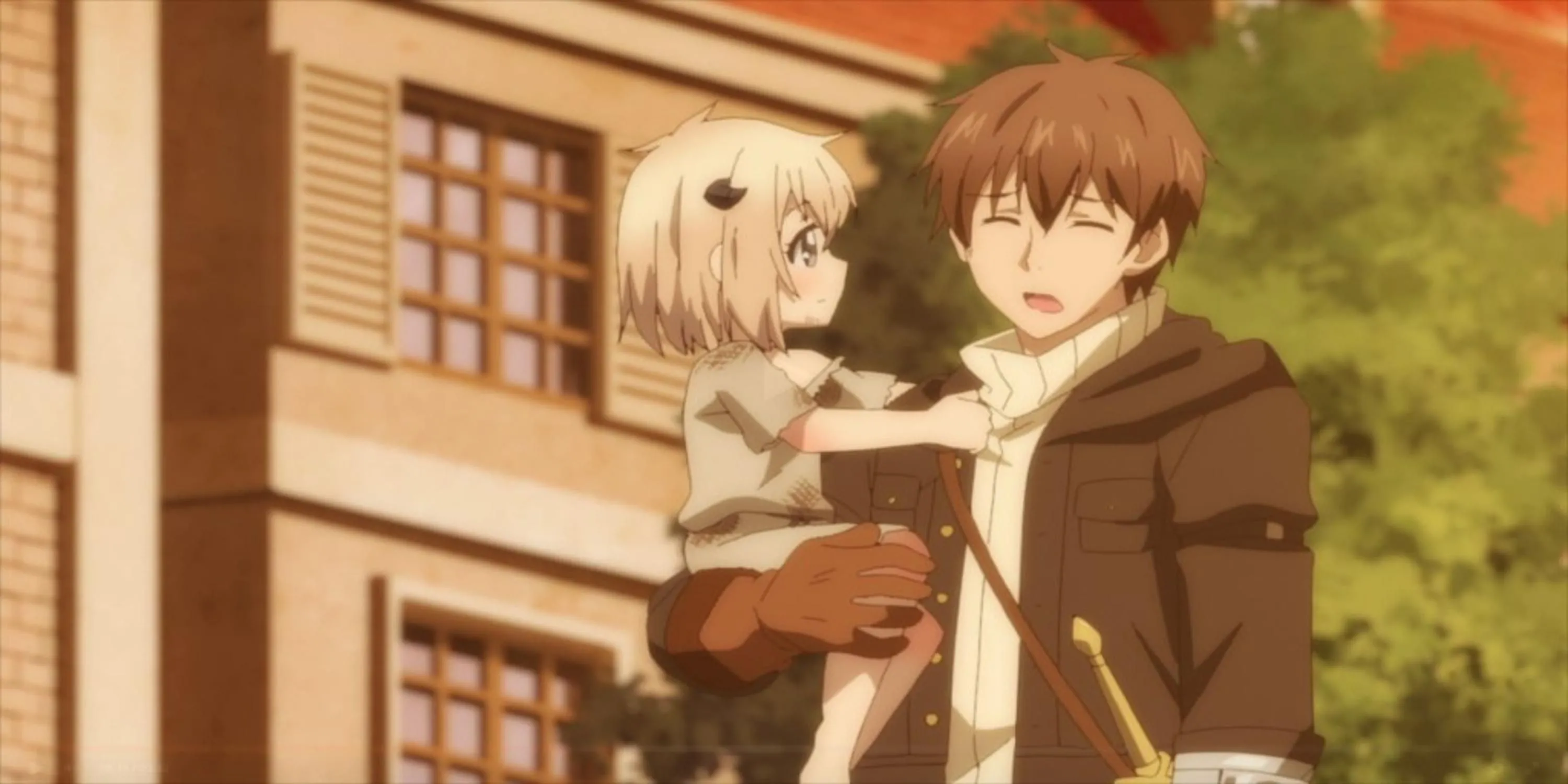 Mạo hiểm giả Dale và cô bé quỷ Latina trong anime If It’s for My Daughter