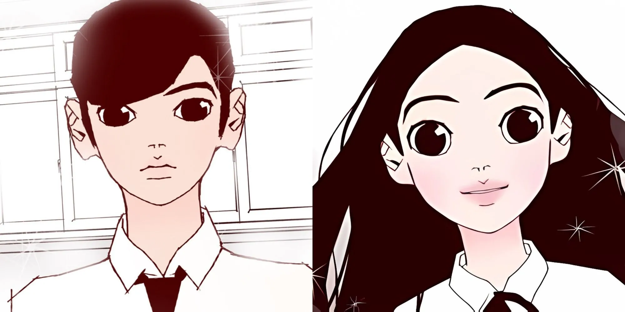 Minh họa webtoon lãng mạn khoa học viễn tưởng Love Alarm