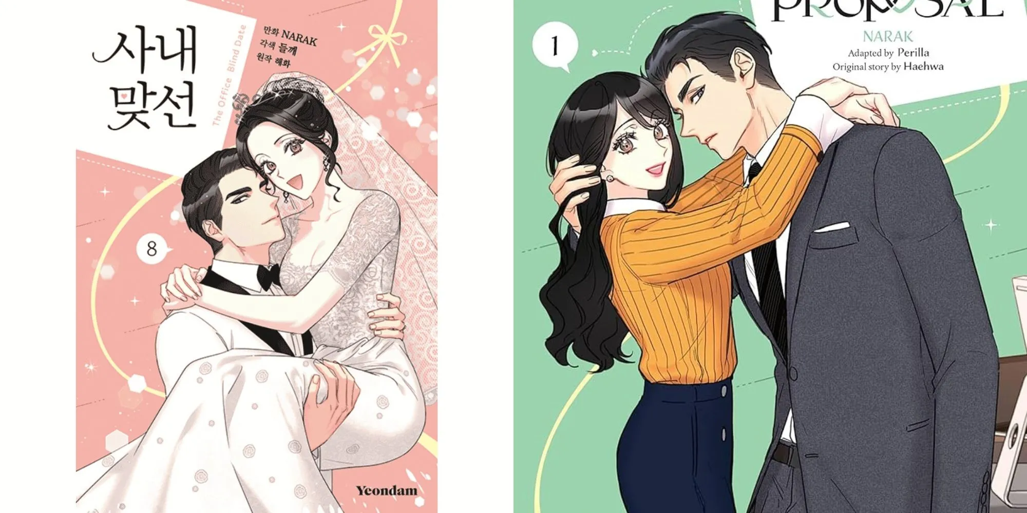 Minh họa webtoon lãng mạn văn phòng Hẹn Hò Chốn Công Sở