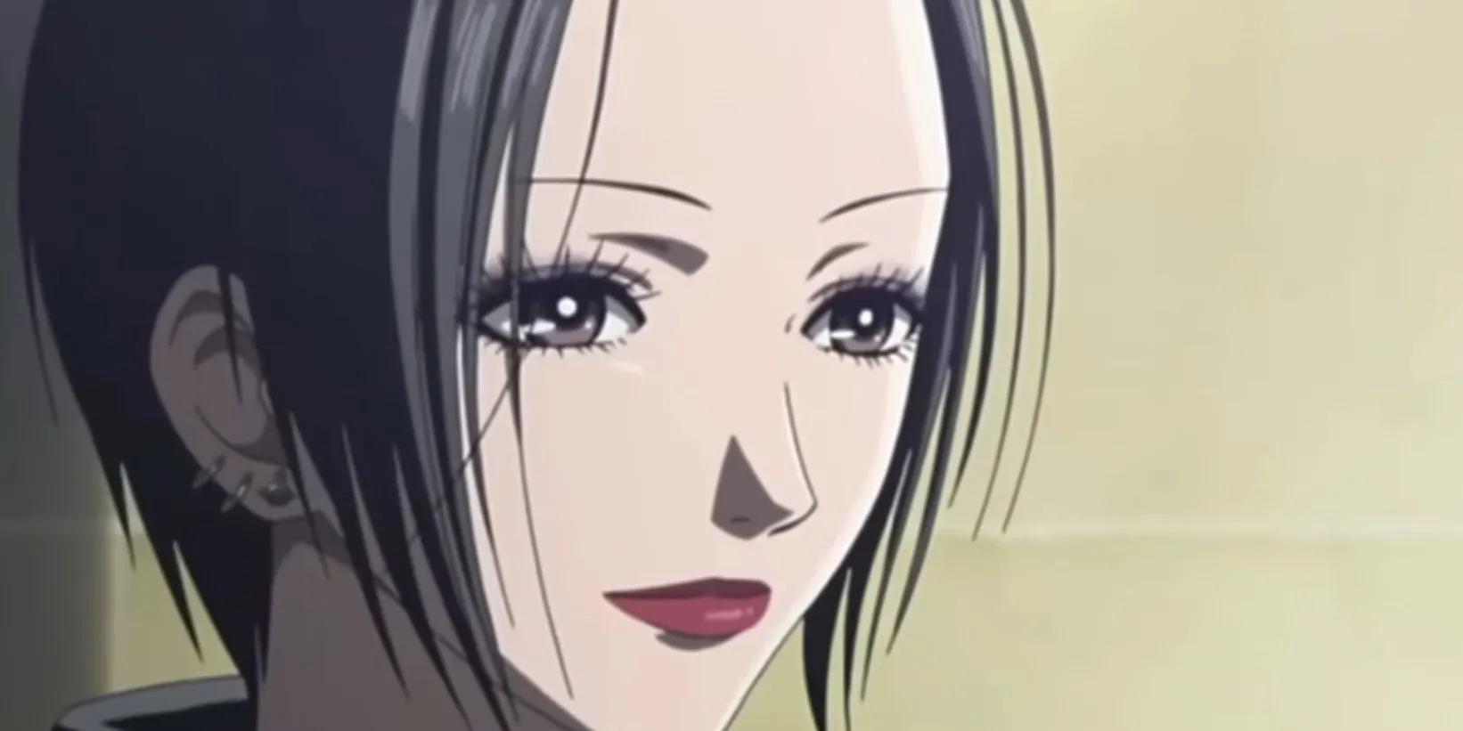 Nana Osaki với biểu cảm mạnh mẽ trong anime Nana