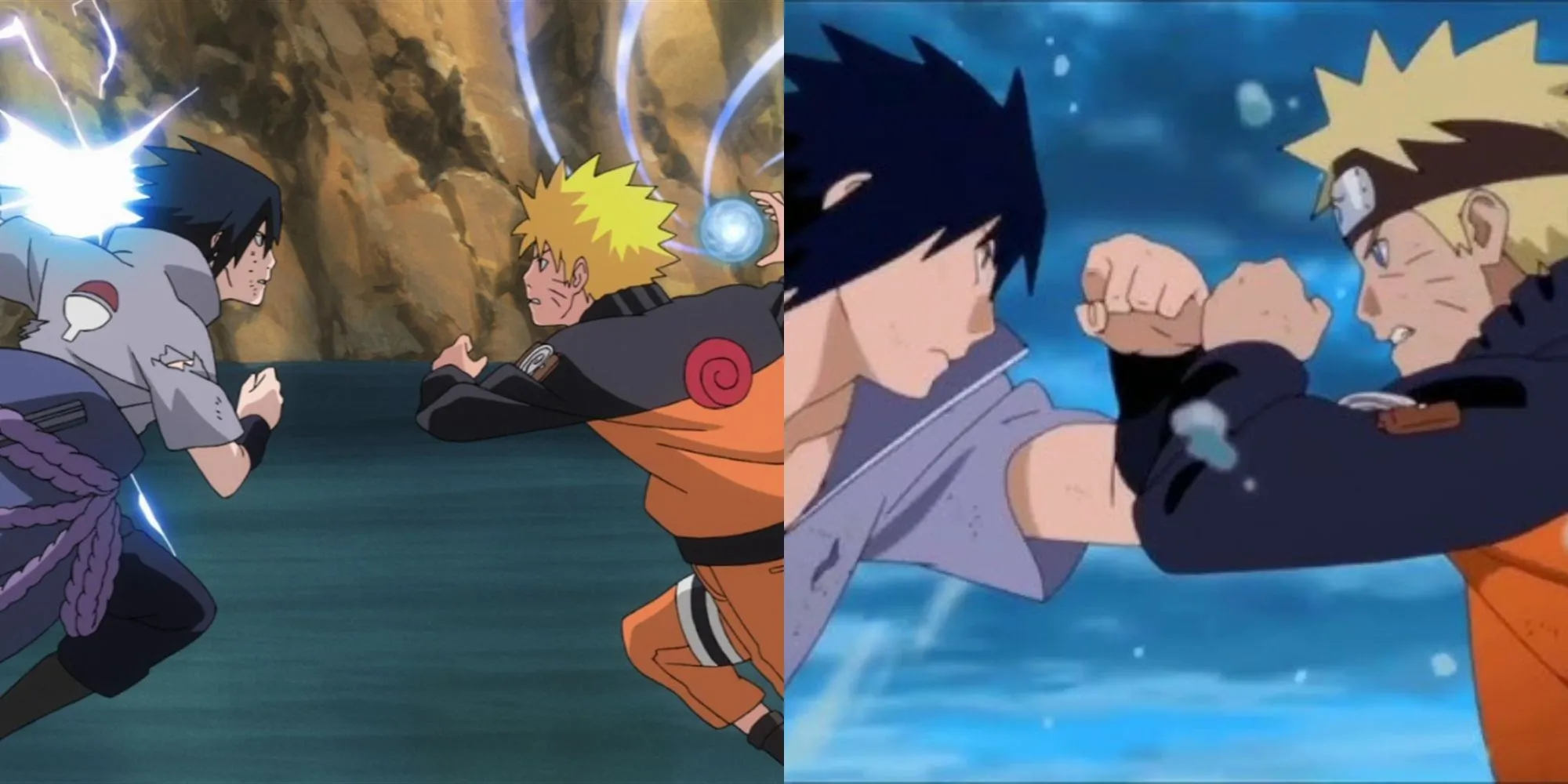 Naruto và Sasuke giao chiến tại Thung Lũng Tận Cùng trong trận quyết chiến, tập 476