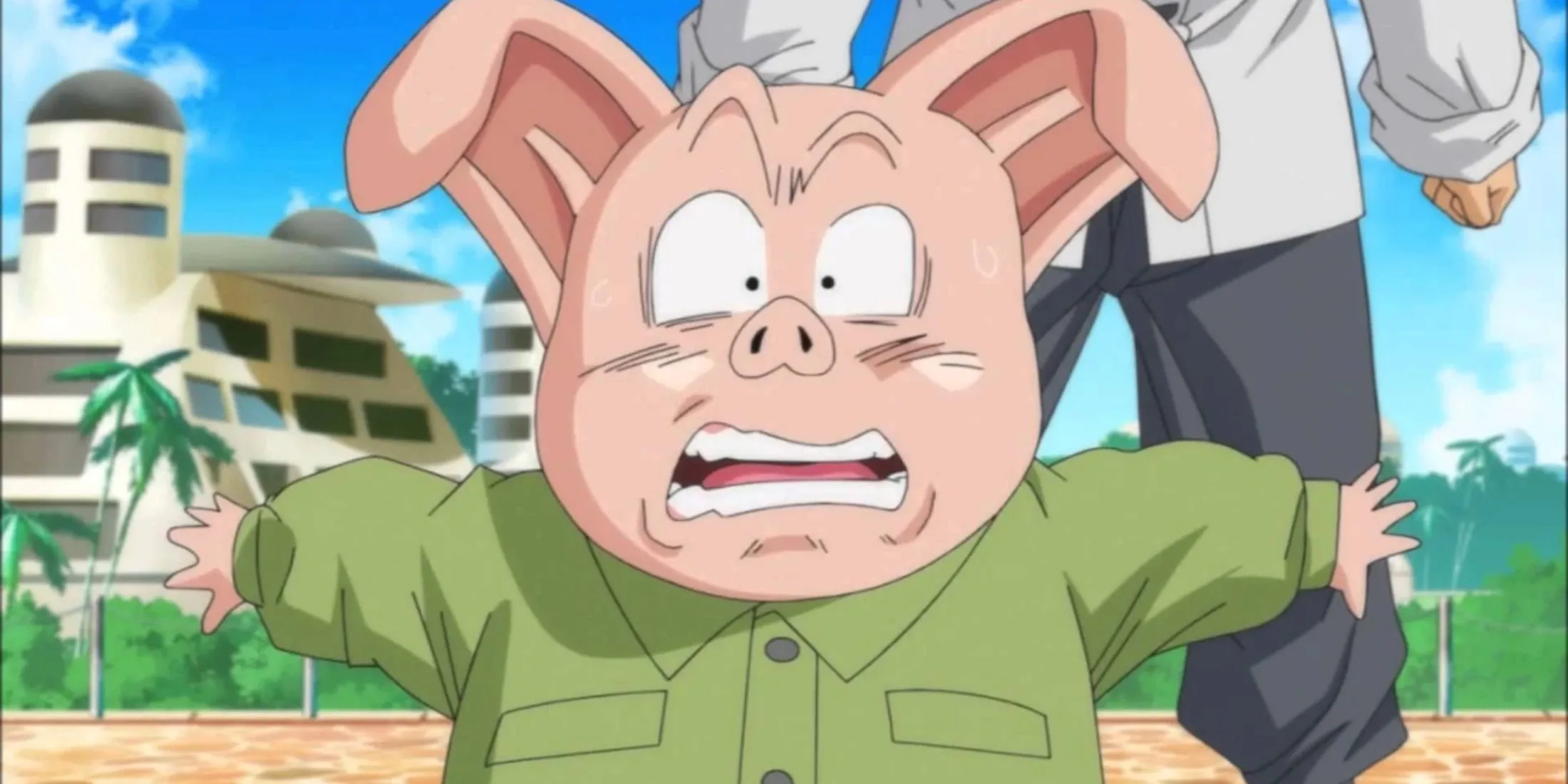 Nhân vật Oolong với khả năng biến hình trong Dragon Ball
