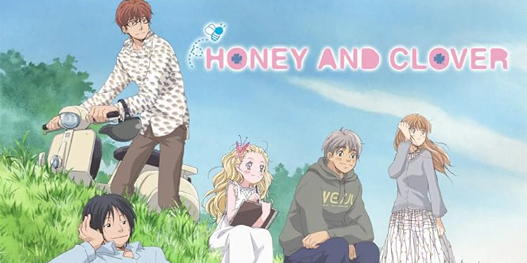 Nhóm bạn sinh viên nghệ thuật từ Honey and Clover, đối mặt với tình yêu và sự nghiệp