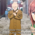 Nitta và Hina trong anime Hinamatsuri