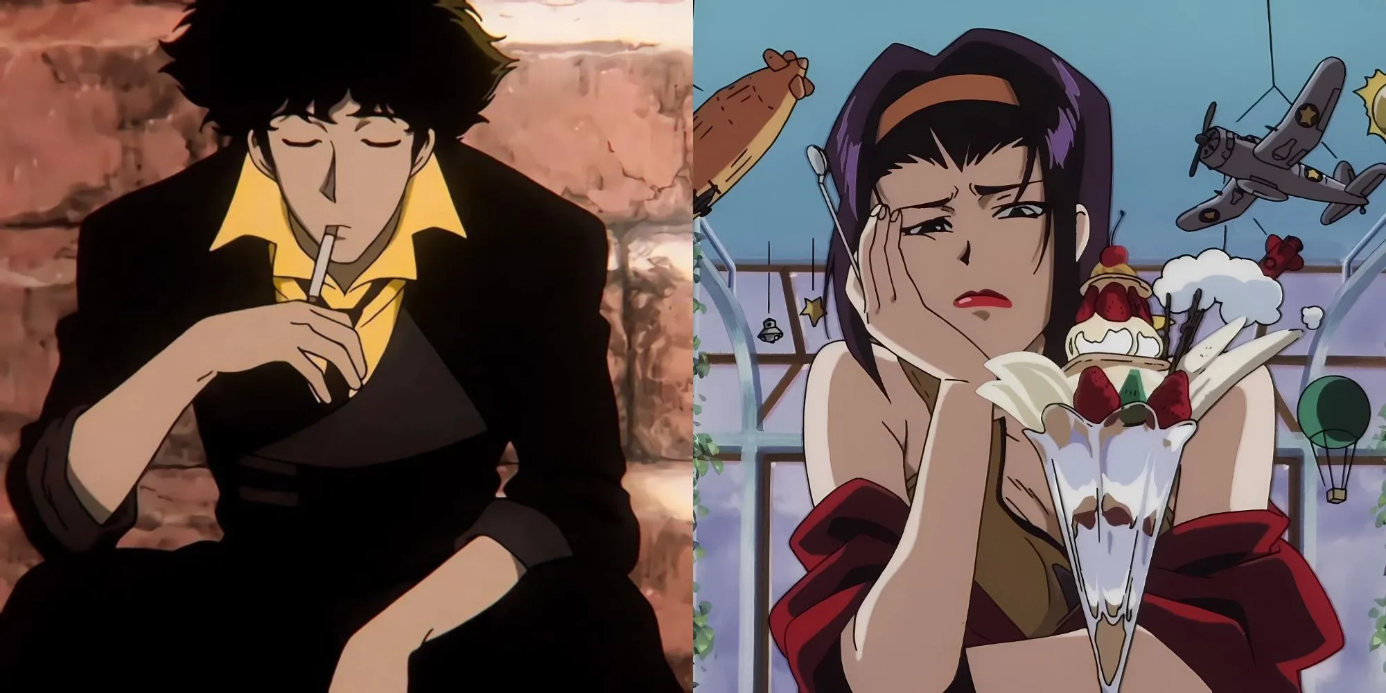 Phi hành đoàn tàu Bebop trong Cowboy Bebop, biểu tượng của sự phiêu lưu không gian và một cái kết đầy ấn tượng, khép lại hành trình của họ.