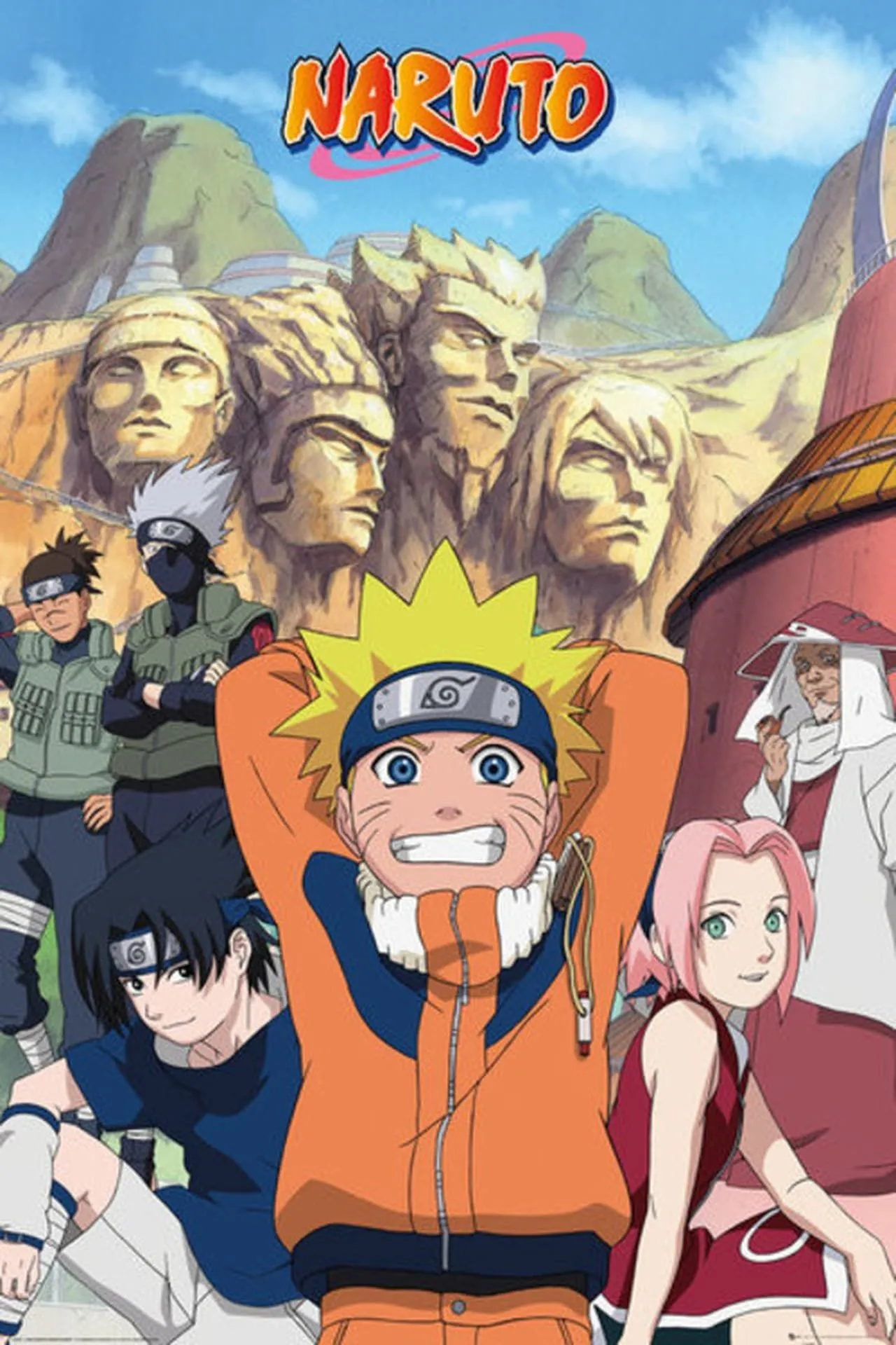 Poster anime Naruto (2002)