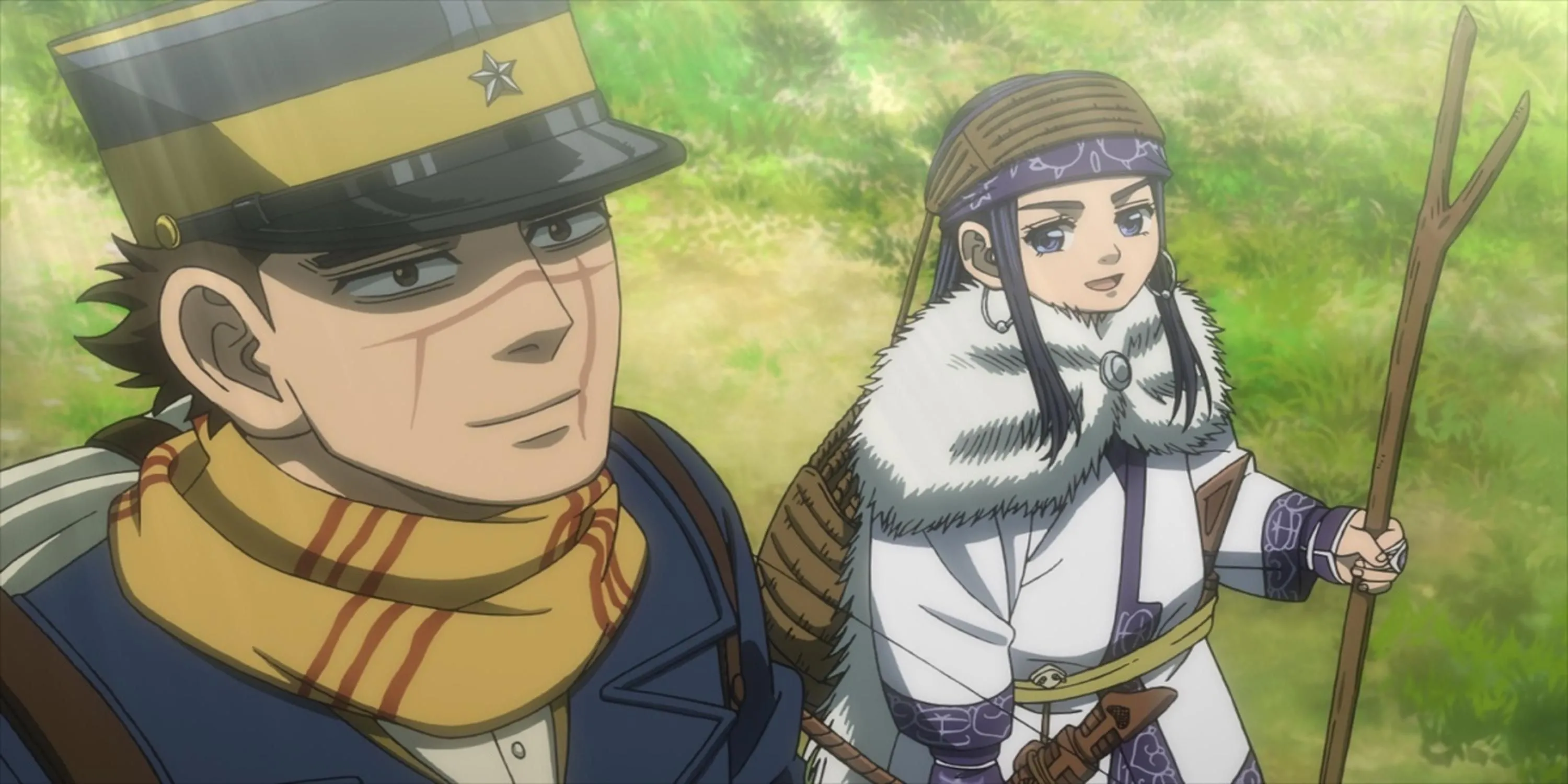 Poster/Hình ảnh chính thức của anime Golden Kamuy