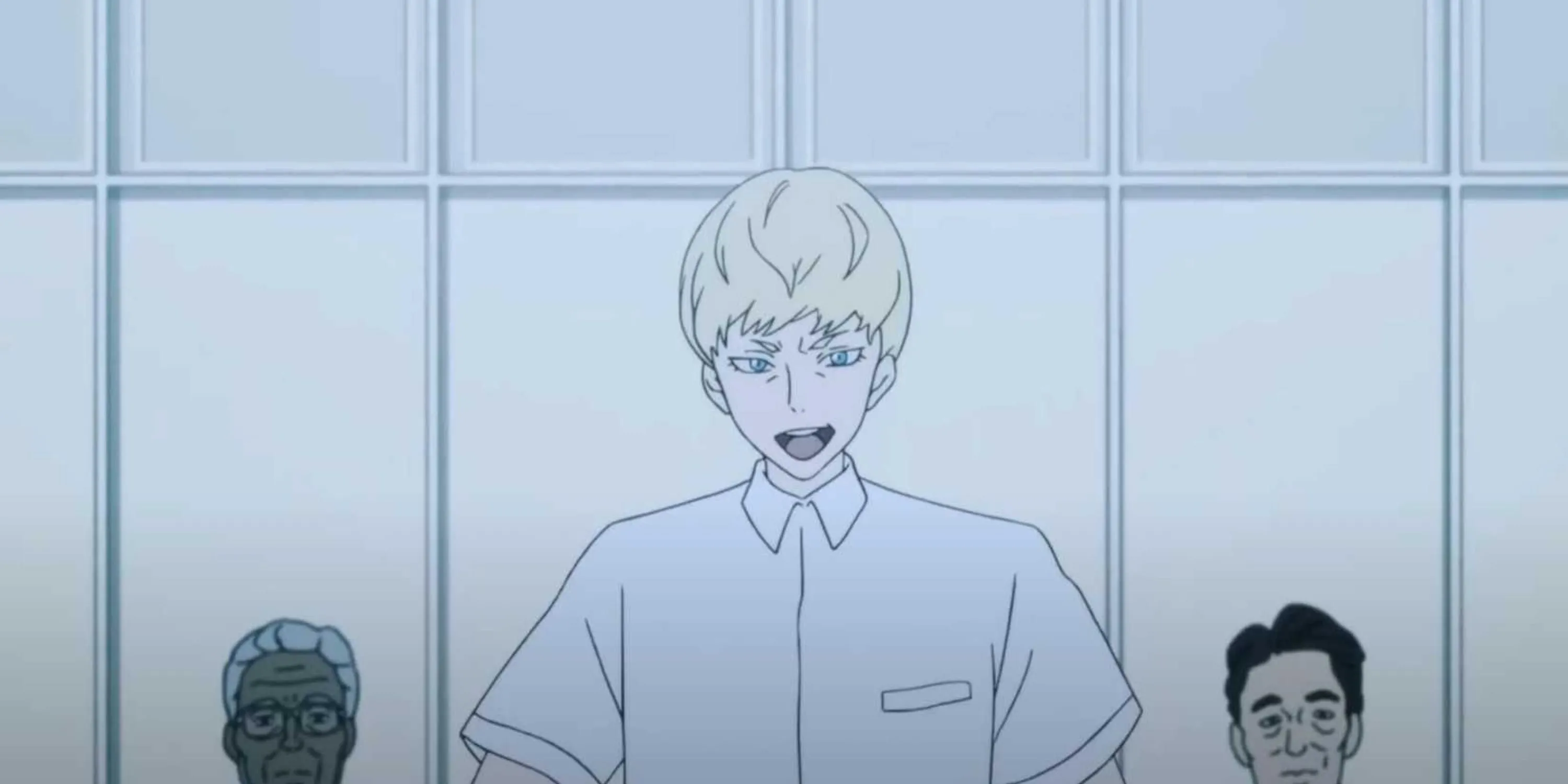 Satan trong Devilman Crybaby ở hình dạng thiên thần