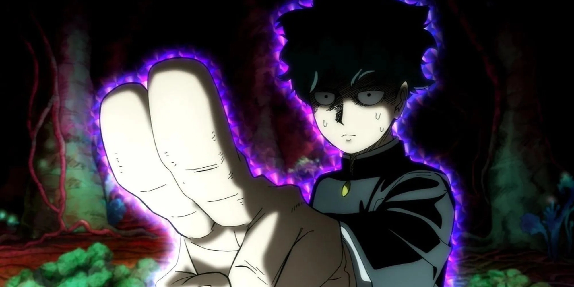 Shigeo 'Mob' Kageyama với năng lực tâm linh trong Mob Psycho 100