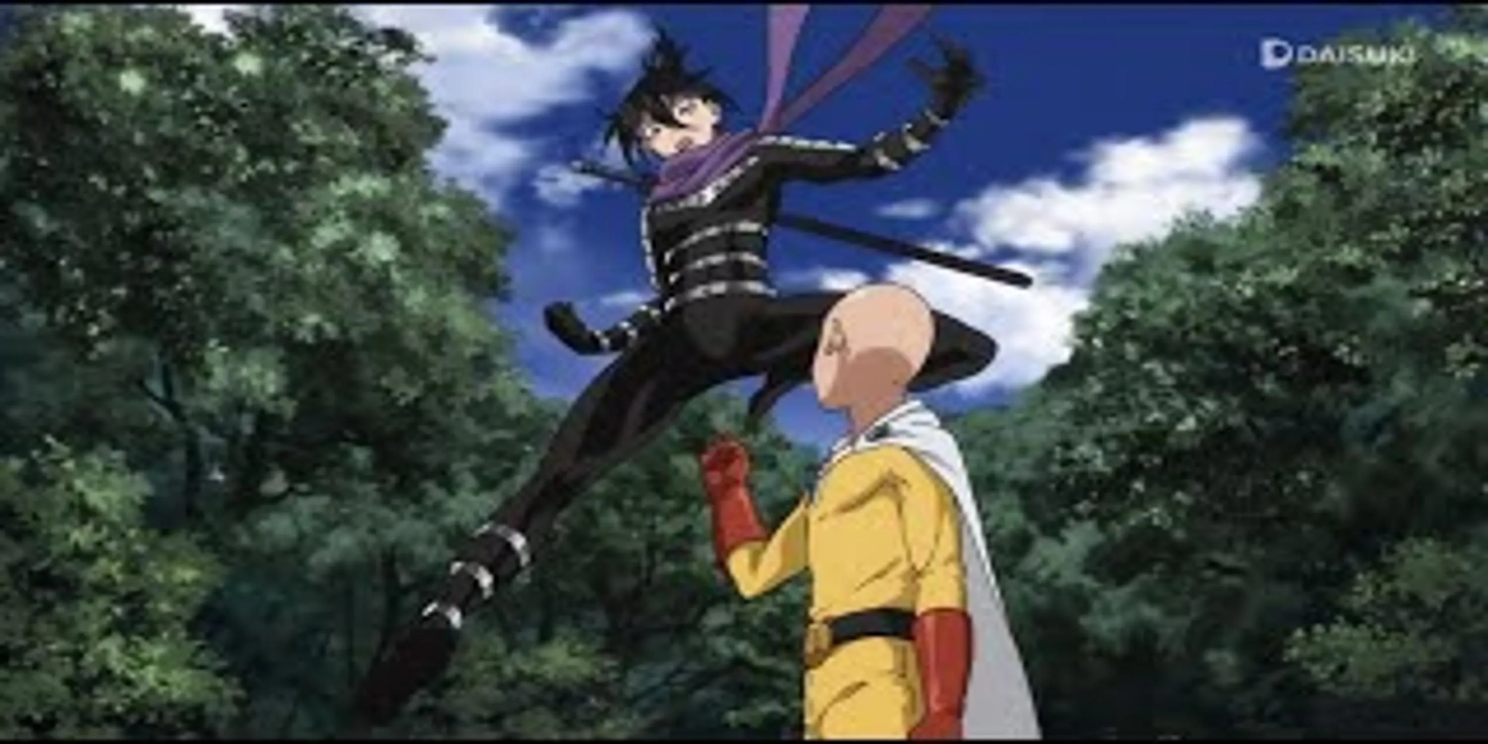 Speed-o'-Sound Sonic bị Saitama vô tình đấm vào giữa hai chân trong One Punch Man