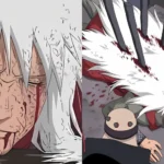 Tiên nhân Jiraiya trong trận chiến cuối cùng ở Làng Mưa, Naruto Shippuden tập 133