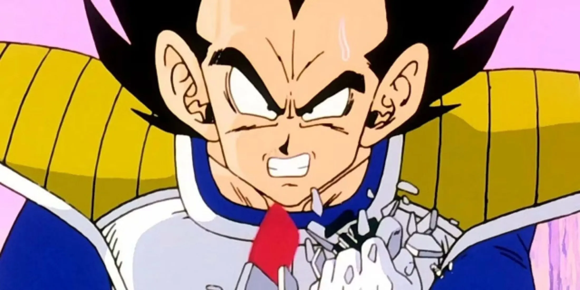 Vegeta trong Dragon Ball Z Arc Saiyan, bất ngờ trước sức mạnh của Goku