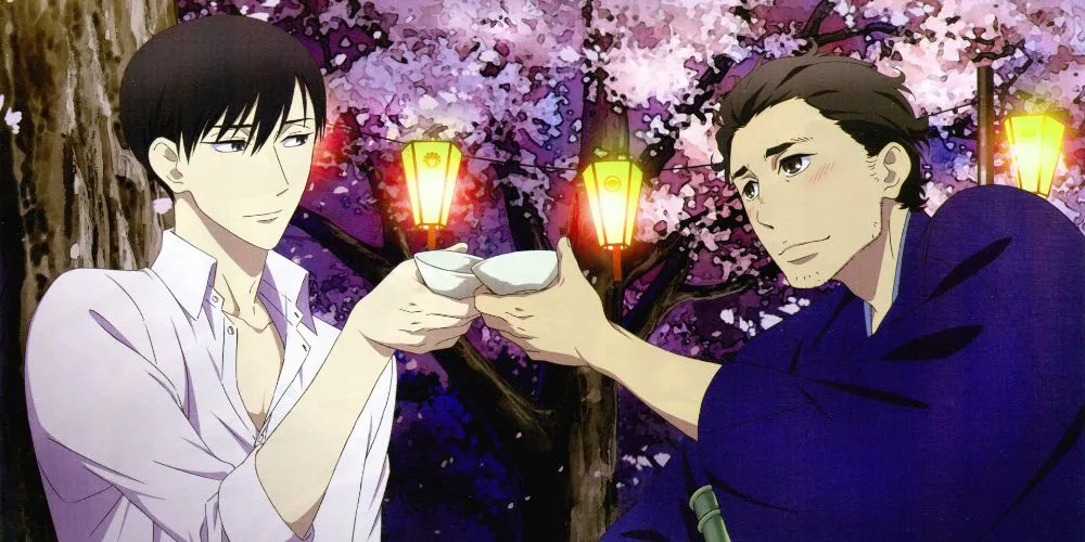 Yakumo Yuurakutei (thế hệ thứ 8) biểu diễn Rakugo trong Shouwa Genroku Rakugo Shinjuu